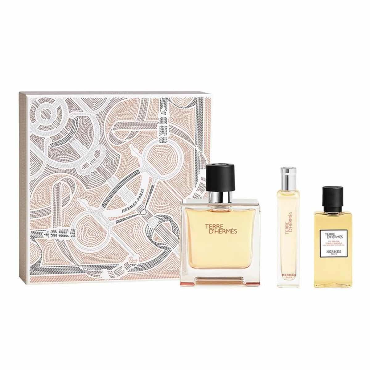 Hermes Terre Dhermes Parfum Eau De Parfum 75ml + Miniatura Eau De Parfum 15ml