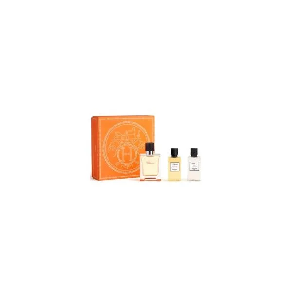Hermès Terre D'hermes Man Eau de Toilette 50ml + Hair and Body Shower Gel 40ml + Eau de Toilette After-Shave Lotion 40ml Coffret