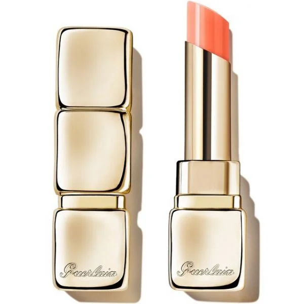 Guerlain Kisskiss Bee Glow Bálsamo Nutritivo e Hidratante Tom 319 Peach Glow 3,2g