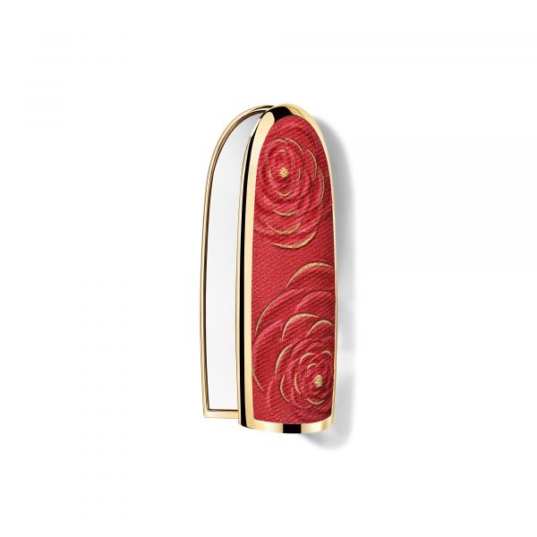 Guerlain Rouge G Blooming Denim Edição Limitada Estojo Batom Red Rose