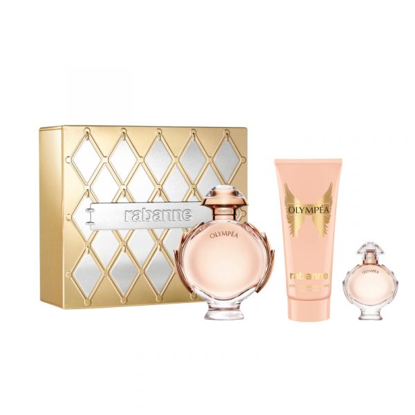 Paco Rabanne Olympéa Woman Eau de Parfum 80ml + Body Lotion 100ml + Mini Eau de Parfum 6ml Coffret