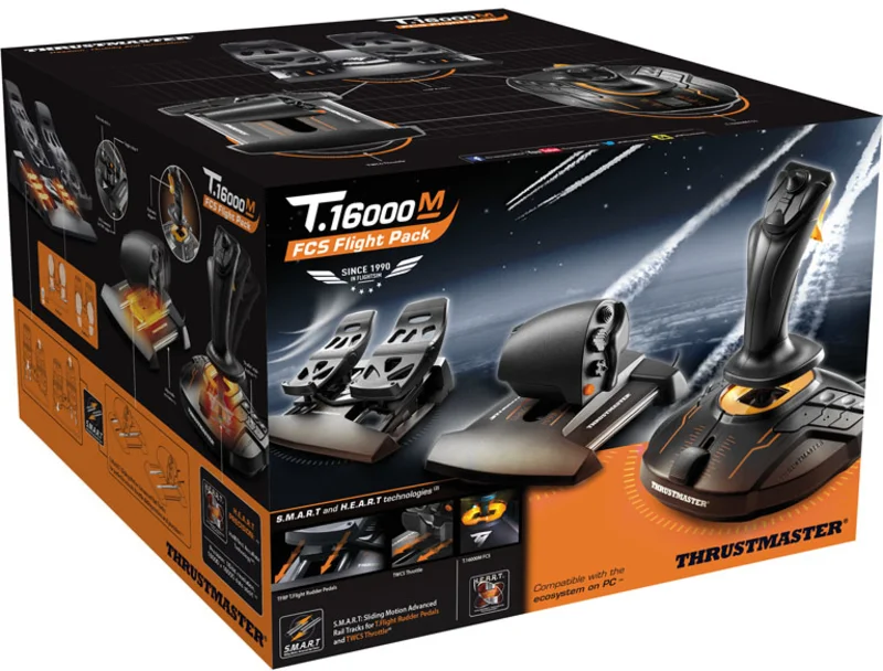 Full Kit Flight Pack Thrustmaster T.16000M FCS PC