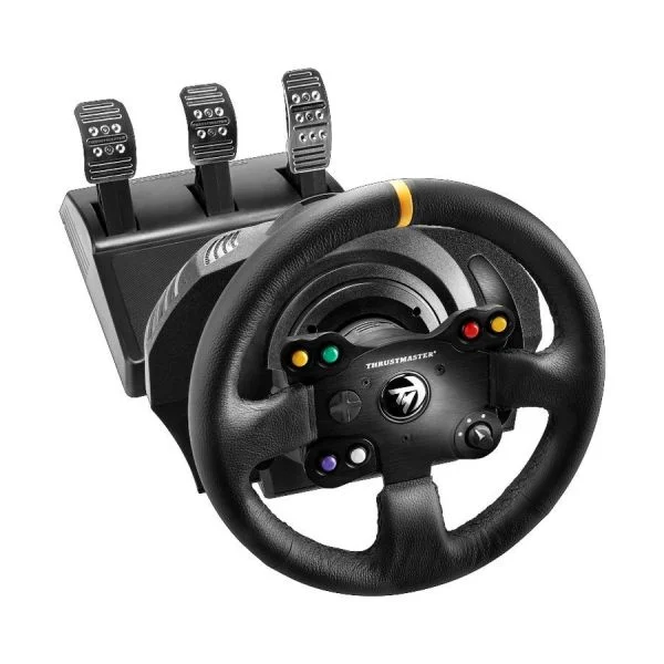 Volante + Pedais Thrustmaster TX Leather Edition - Xbox One