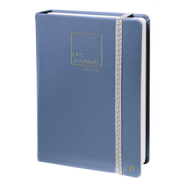 Quo Vadis Diário Life Journal Dots Azul - A25754561