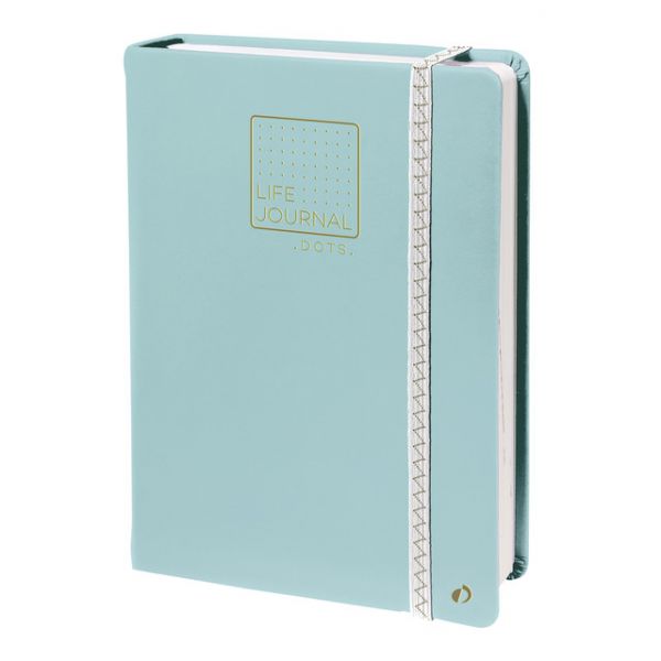 Quo Vadis Diário Life Journal Dots Turquesa - A25754569