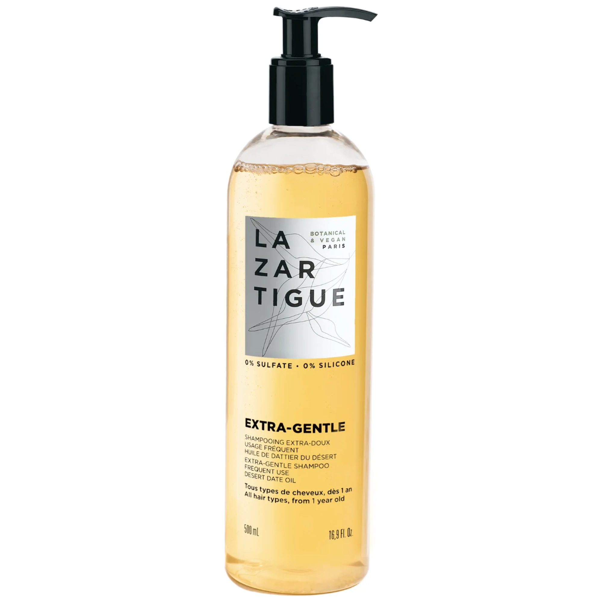 Lazartigue Extra-Gentle Champô 500mL