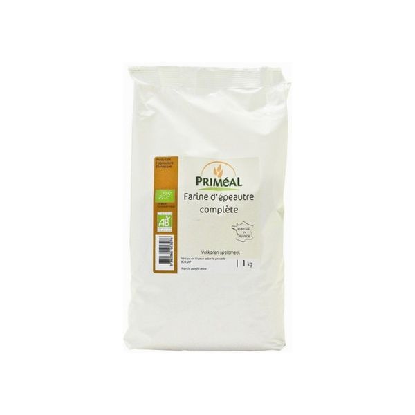 Primeal Farinha Integral de Espelta França 1 Kg