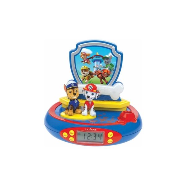 Lexibook Rádio Despertador Digital Patrulha Pata RP500PA Azul / Vermelho