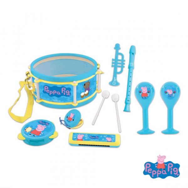 Lexibook Set Musical Peppa Pig com 7 Instrumentos