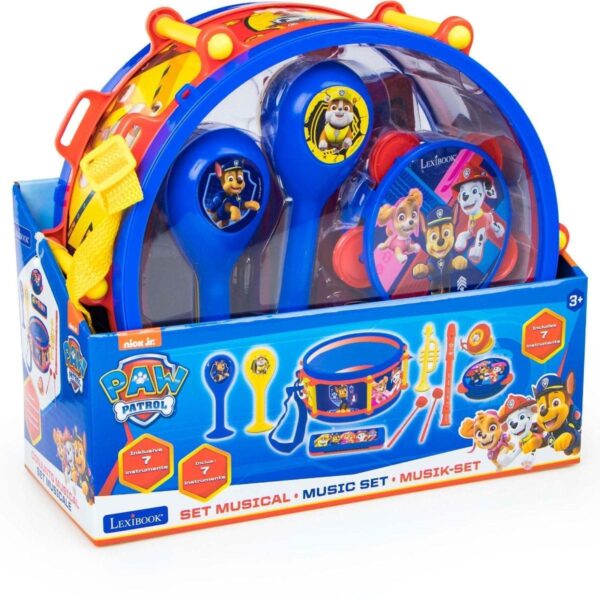 CONJUNTO MUSICAL 7 PEÇAS PATRULHA PATA