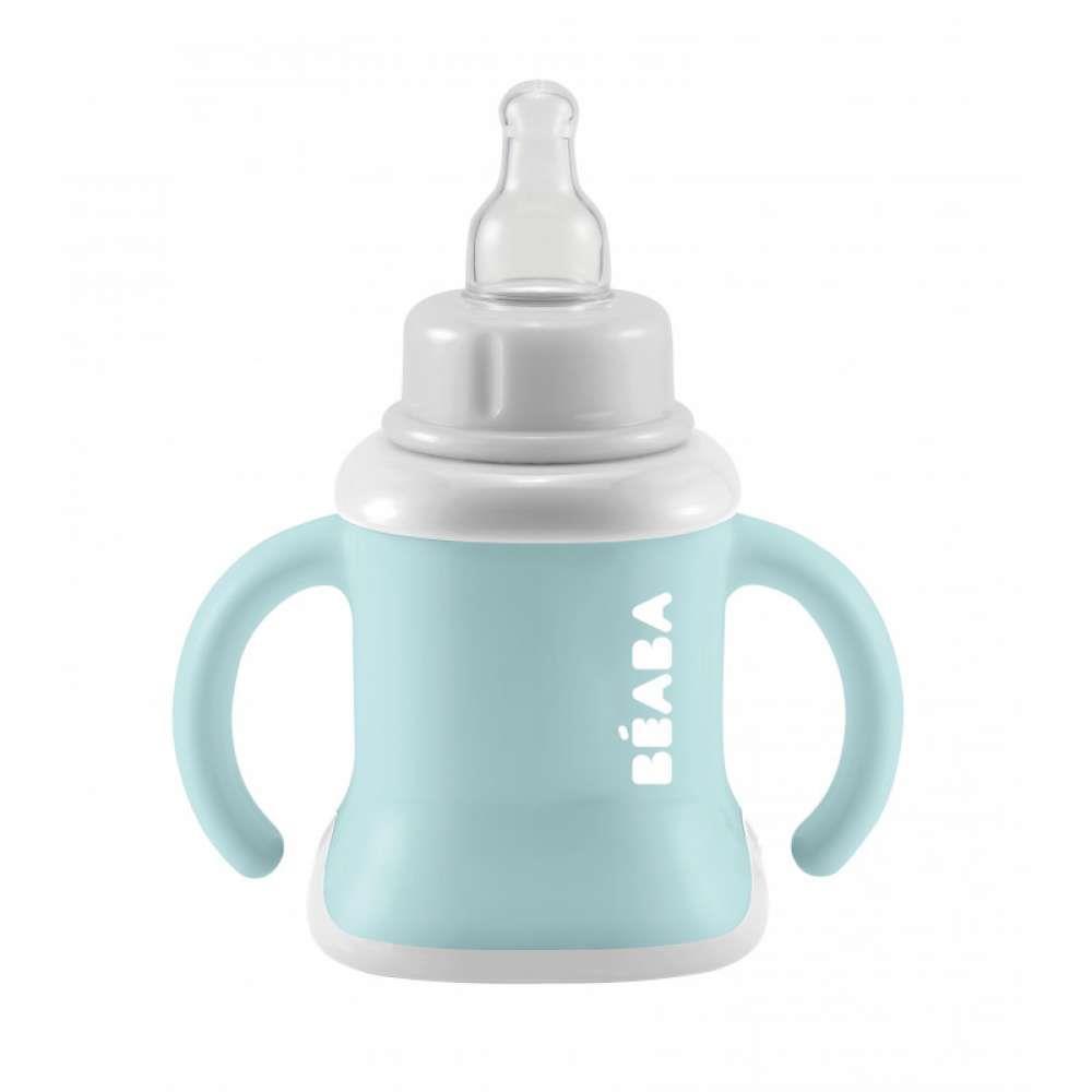 Béaba Copo Evolutivo 3em1 Silicone 150ml Verde Claro