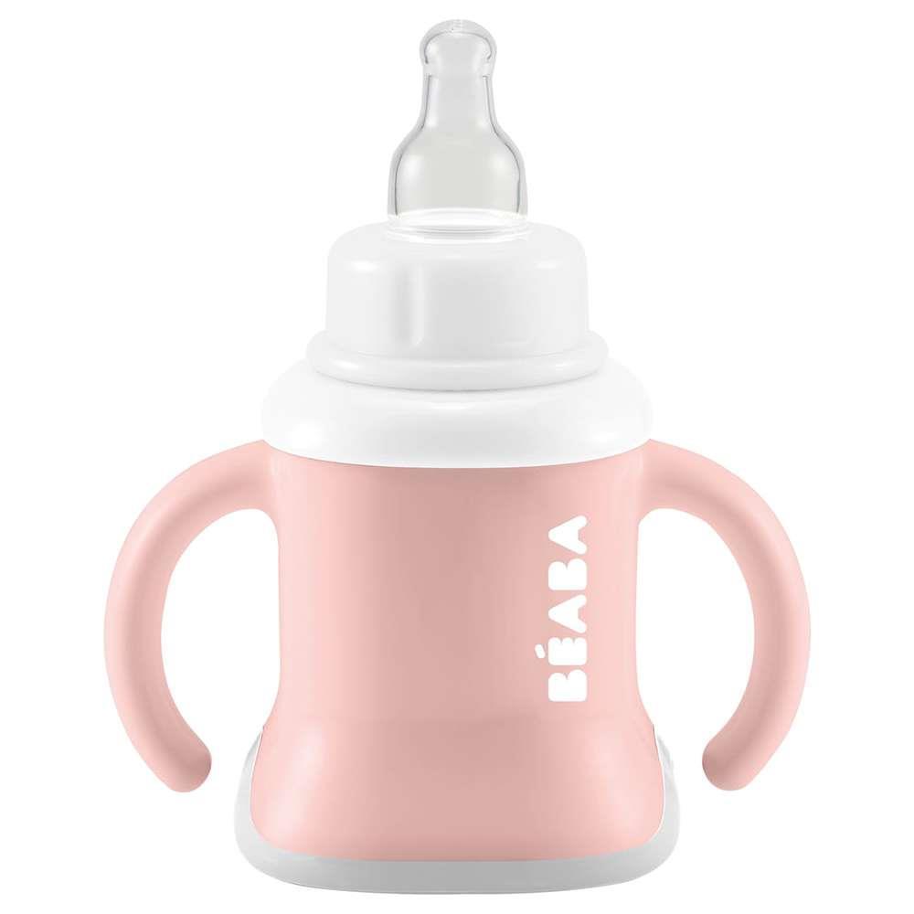 Béaba Copo Evolutivo 3em1 Silicone 150ml Rosa Velho