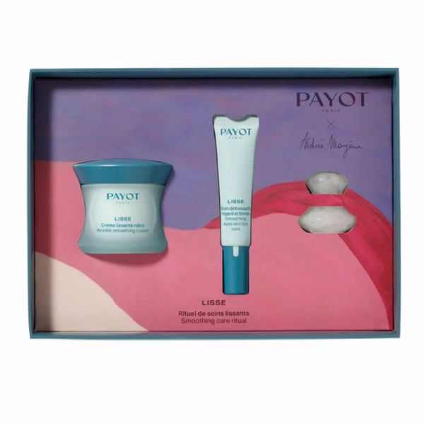 Payot Lisse Creme 50ml + Contorno de Olhos 15ml + Pedra Quartzo Rosa Coffret