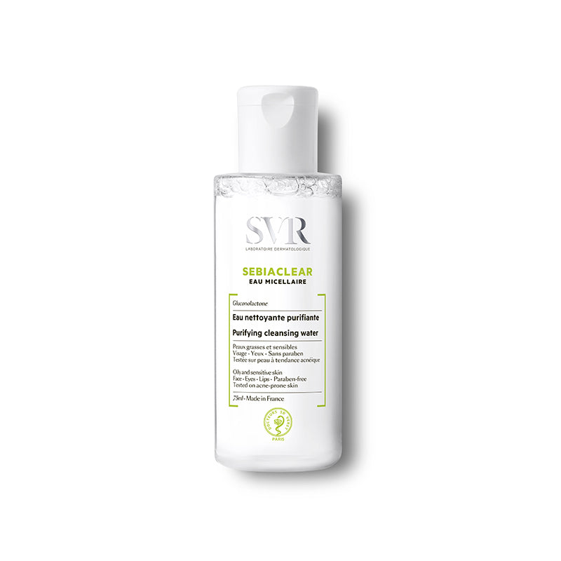 SVR Sebiaclear Água Micelar 75mL– Água Micelar Purificante