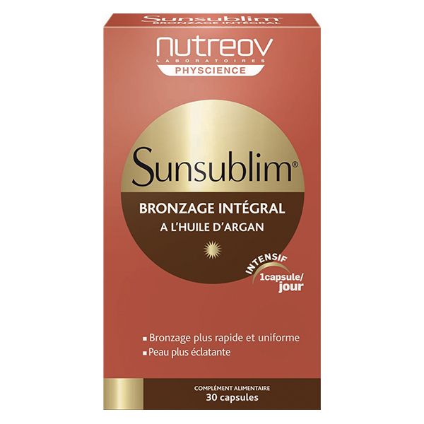 Nutreov Sunsublim Bronzeado Integral 30 Cápsulas