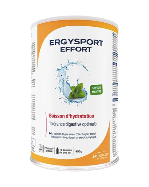 ErgySport Effort Sabor a Hortelã - 450 grs - Nutergia