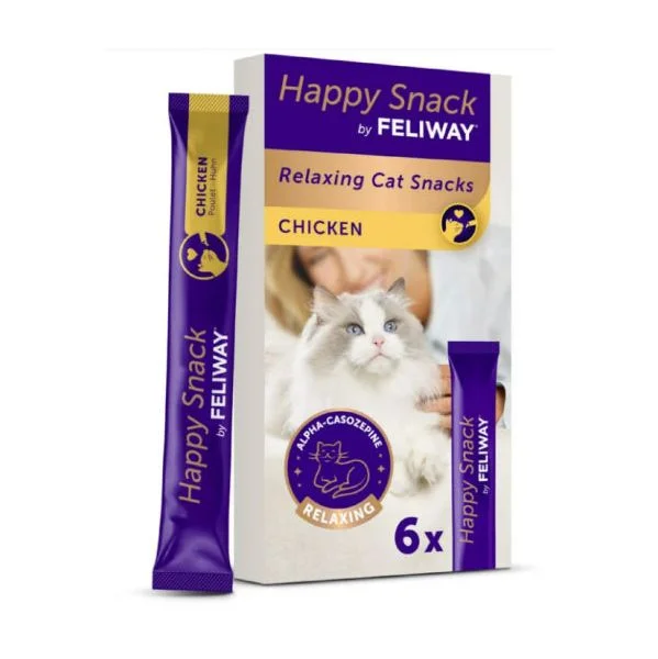 Feliway Happy Snack Frango 6x15g