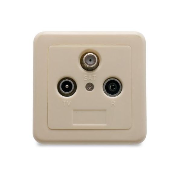 METRONIC TOMADA ENCASTRAR TV M/FM/SAT F 437215