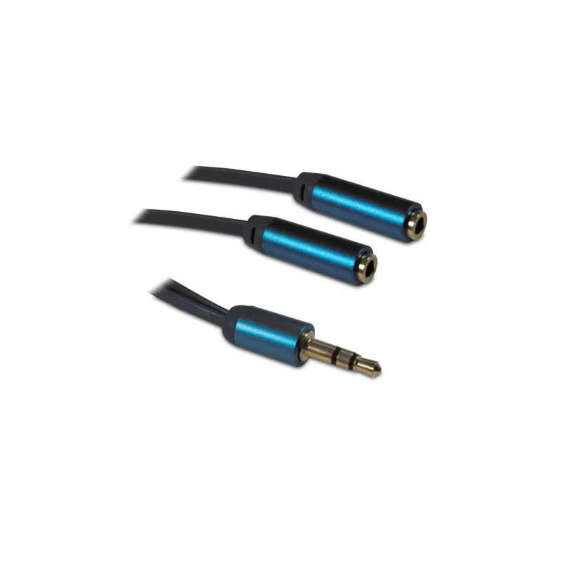 METRONIC - Cabo Jack 3.5mm 2x3 5mm Azul 471032