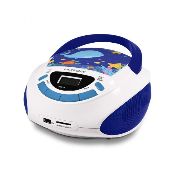 Metronic CD-2x1,3W.MP3-USB/SD 477170