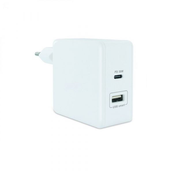 Metronic Carregador Mooov 2xUSB White - 730316