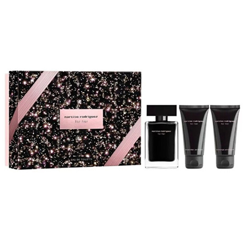 Narciso Rodriguez for Her Gift Set EDT 50 ml, Body Lotion 50 ml and Shower Gel 50 ml