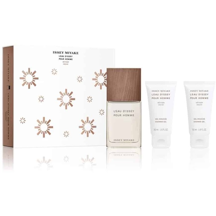 L´Eau D´Issey Pour Homme Vetiver Gift Set EDT 50 ml and shower gel 2 x 50 ml