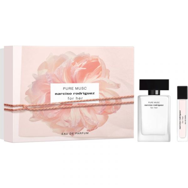 Narciso Rodriguez For Her Pure Musc Eau de Parfum 50ml + Eau de Parfum 10ml Coffret