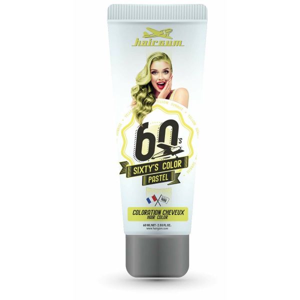 Hairgum Coloração Semi-permanente Amarelo Sunrise 60ml