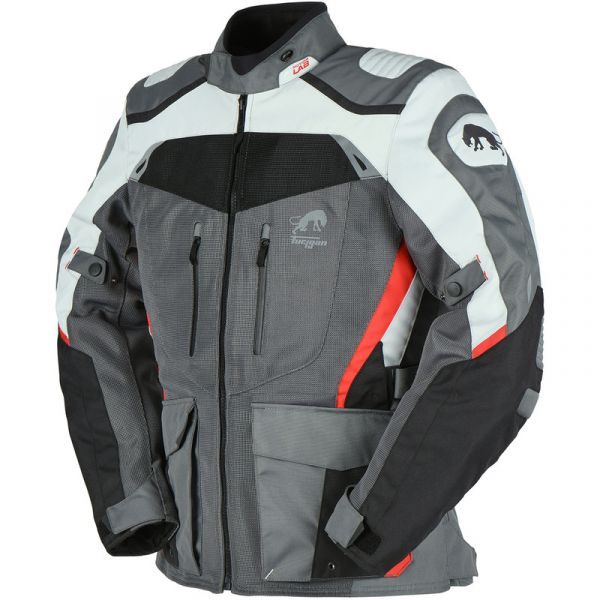 Furygan Casacos Apalaches Vented 2W1 Black / Grey / Red M
