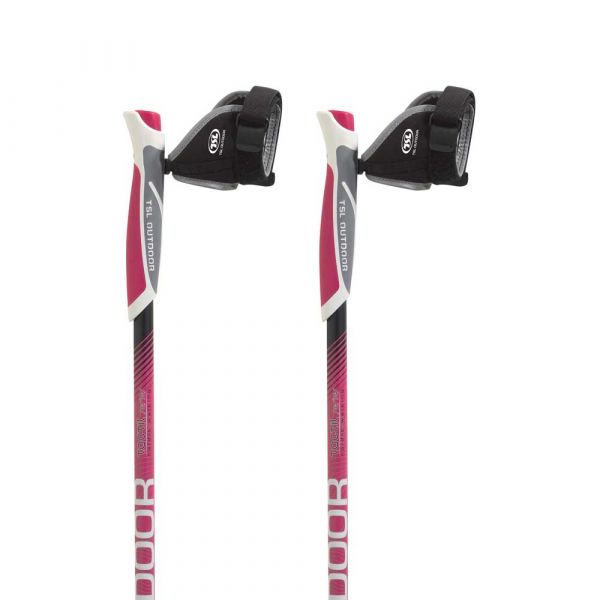 Tsl Outdoor Bastões Caminhada Nordic walking Tactil C20 Standard Pink