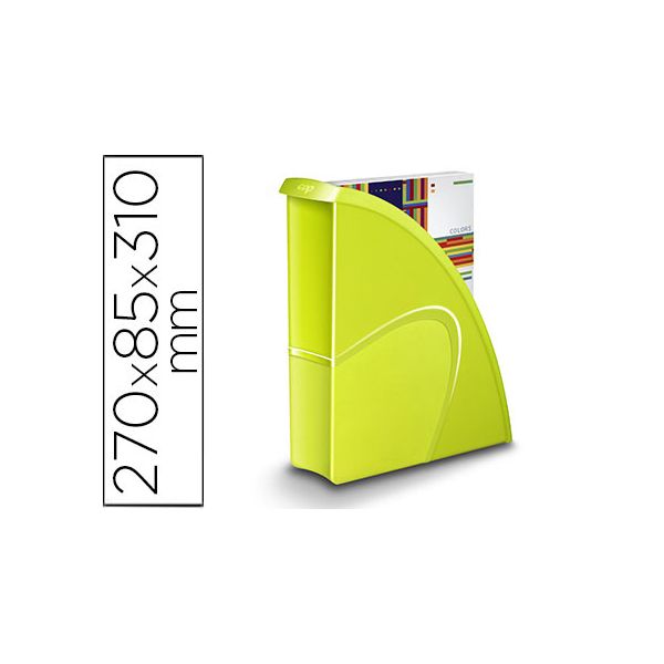 Cep Porta Revistas Plástico Uso Vertical / Horizontal Verde - 3462156740303