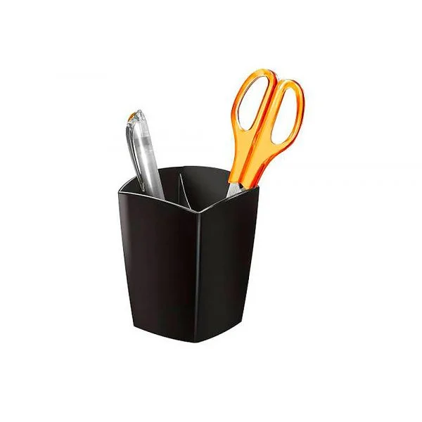 Porta Lápis CEP Magnético Preto 78x74x95mm Escritório Escolar