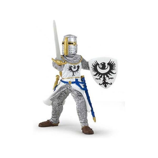 Papo Figura Cavaleiro Branco C/ Espada - 39946