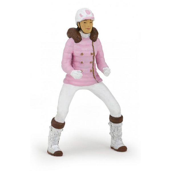 Papo Figura Cavaleira C/ Roupa de Inverno - 52011