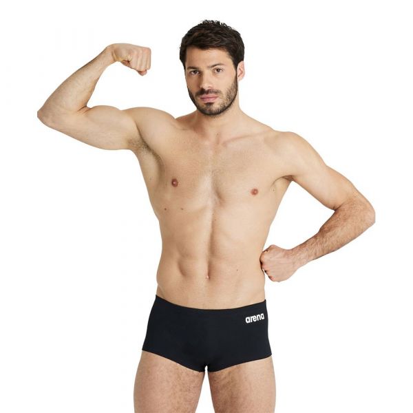 Arena Team Low Waist Solid Boxer Preto 95 Homem