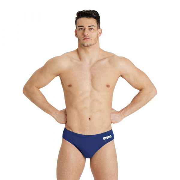 Arena Team Swim Solid Swimming Brief Azul 80 Homem