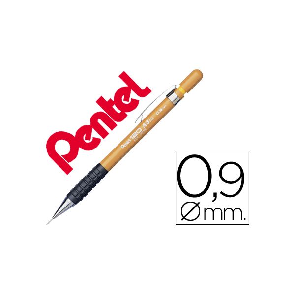 Pentel Lapiseira A319 0.9mm Mustard 12 Un.