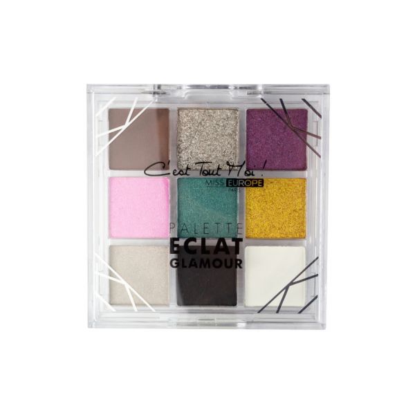 Miss Europe Paris Paleta de Sombra Radiance N°03 Glamour 9g