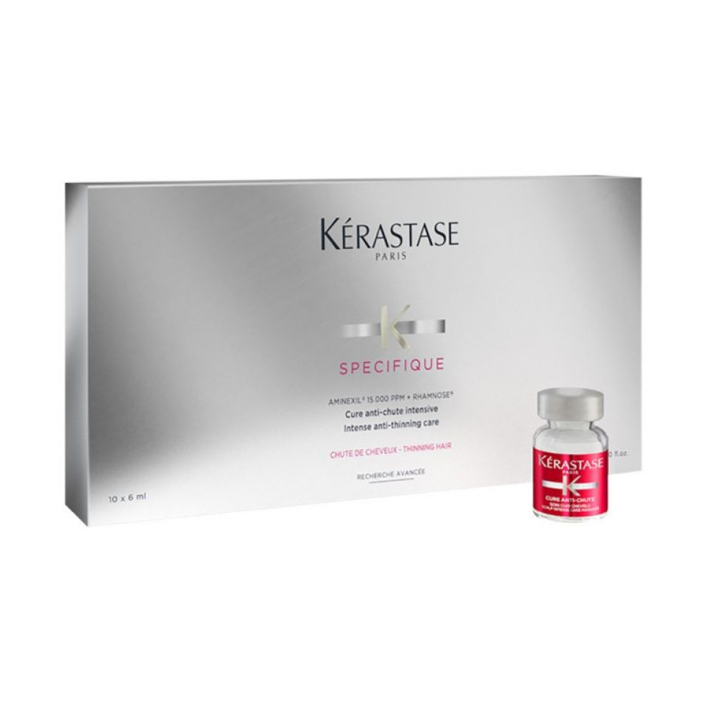Kérastase Spécifique Cure Anti-Chute Ampolas Antiqueda 10 Unidades