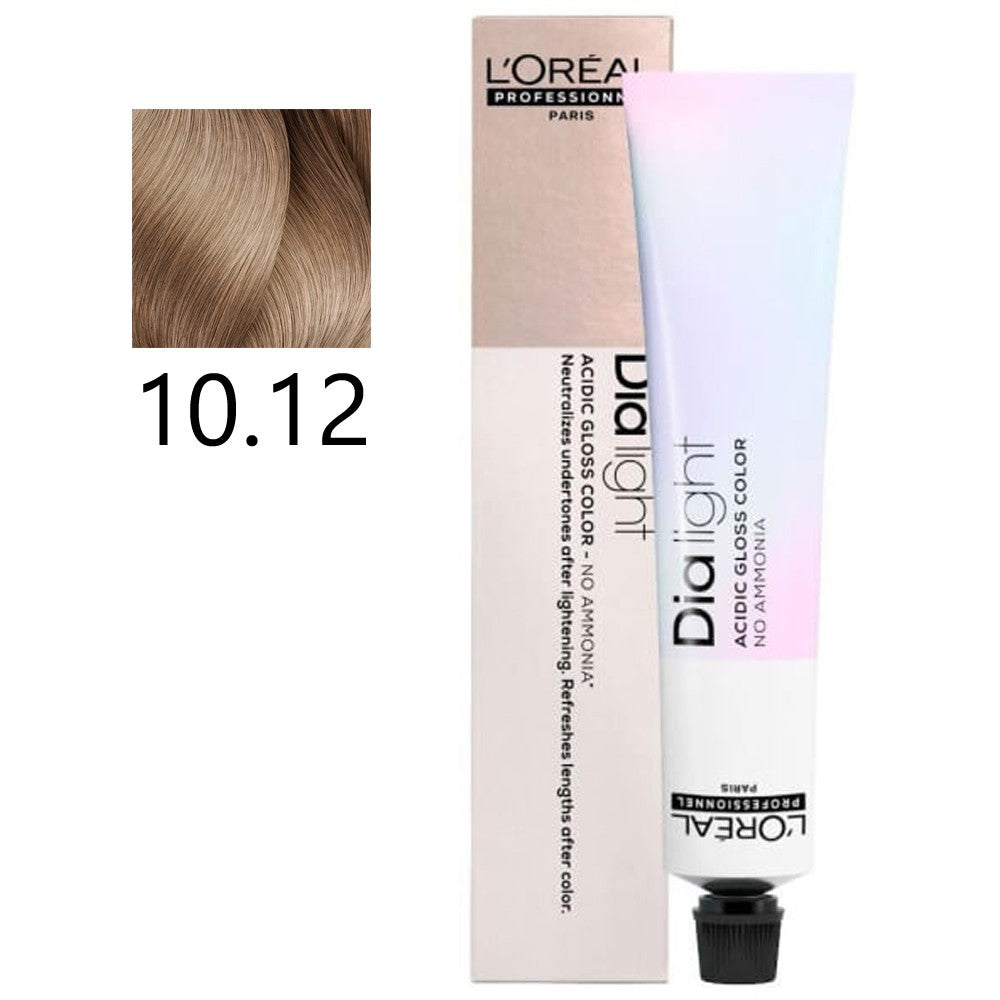 L'Oréal Professionnel - Milkshake Rubio Platino Ceniza Irisado 10.12 Dia Light 50 ml