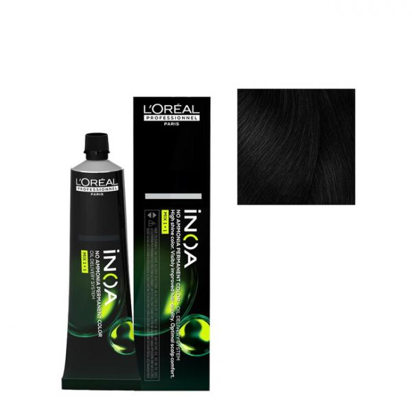 L'Oréal Professionnel Paris Inoa Coloração Permanente Tom 2.0 60g