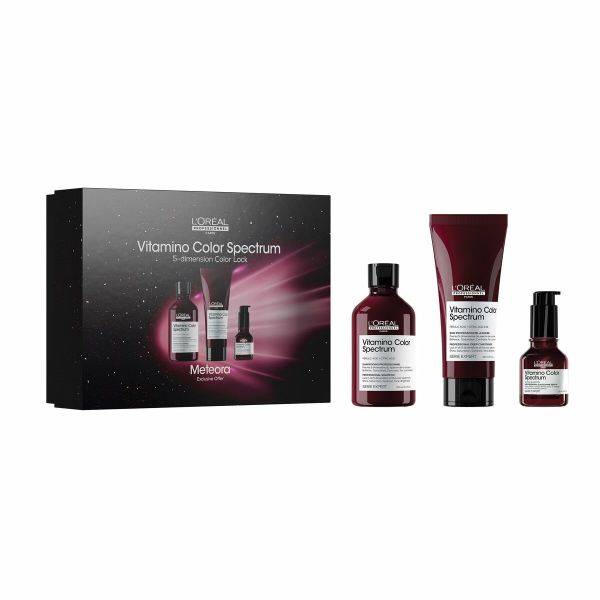 L'Oréal Professionnel Paris Vitamino Color Spectrum Shampoo 300ml + Condicionador 200ml + Sérum 50ml Coffret