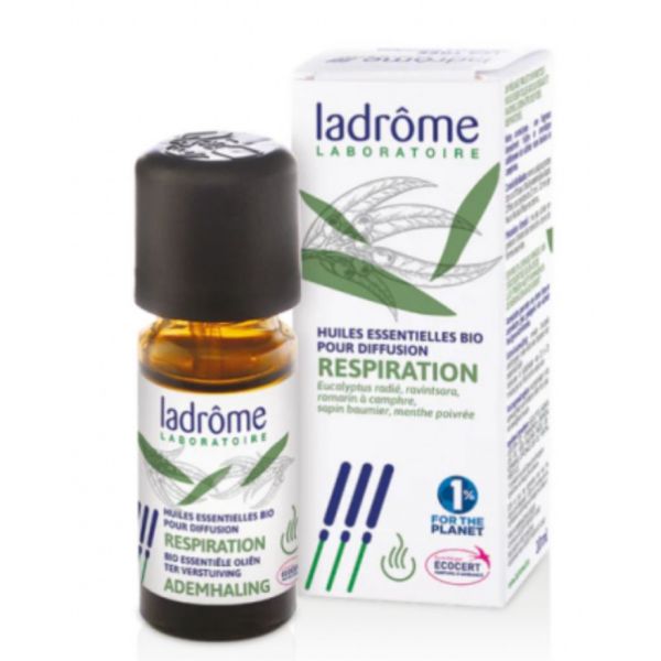 Farmoplex Ladrôme Mistura de Óleos Essenciais Bio para Difusão Respiração 10ml