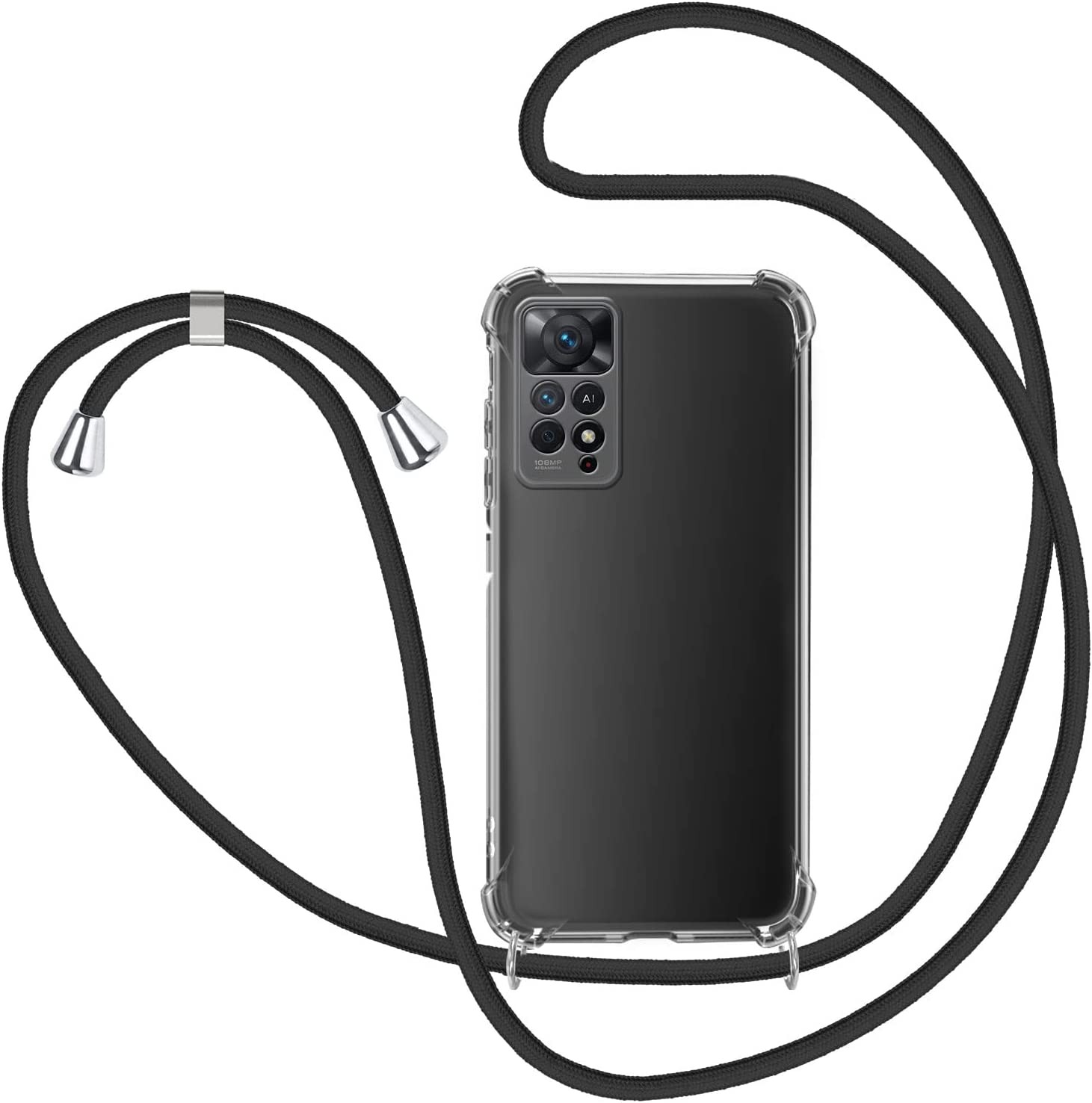 Capa Silicone Transparente Xiaomi Redmi Note 11 Pro