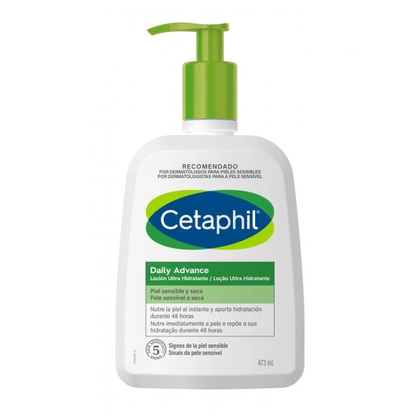 Loção Corporal Cetaphil Ultra Hidratante Peles Secas e Sensíveis 473ml