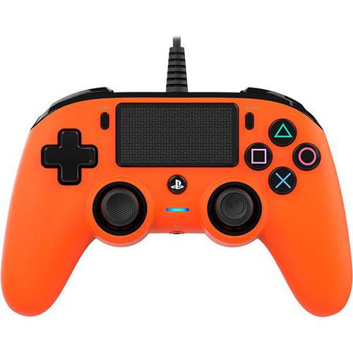 Comando com Fio Nacon para PS4 - Laranja