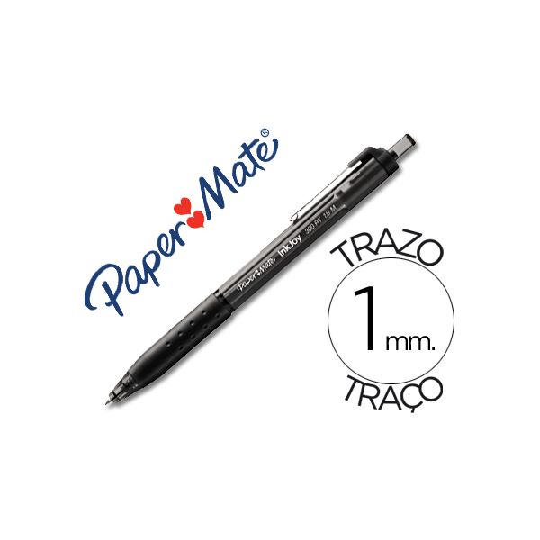 Paper Mate Esferográficas Inkjoy 300 RT Preto - 70011