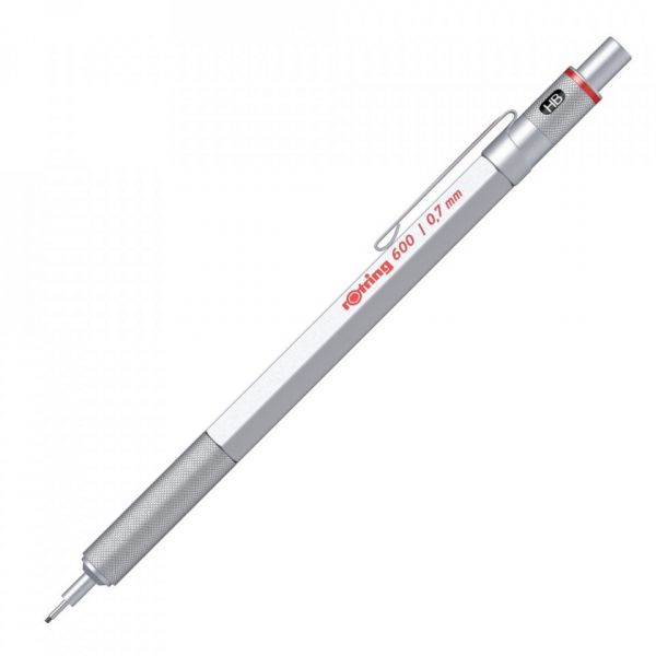 Rotring Lapiseira 0.7mm 600 Silver
