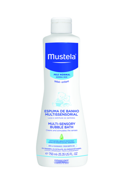MUSTELA Espuma de Banho Multissensorial 750ml
